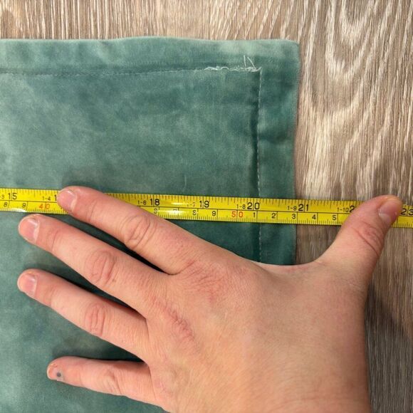 Rodeo Home Green Mint Pillow Cover 21" x 21" Sharm - Picture 4 of 4